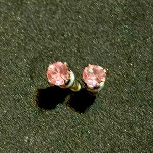 Pink earrings